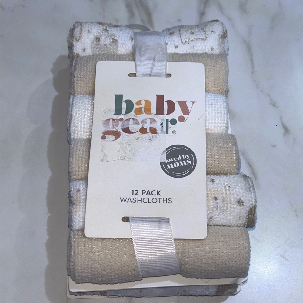 Baby Gear Neutral Washcloth Set